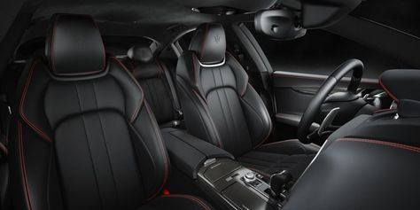 Maserati Ghibli Nerissimo Packs Ferrari Engine, Starts at $77K Interior Car Aesthetic, Aesthetic Car Decor, Ferrari Engine, Car Interior Diy, Aesthetic Cars, Cars Aesthetic, Car Luxury, Club Video, Inside Car