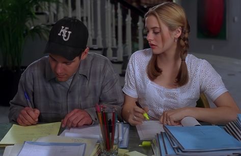 Josh Clueless, Cher And Josh, 90s Clueless, Clueless Aesthetic, Clueless Movie, Romcom Movies, Cher Horowitz, Alicia Silverstone, Movie Screencaps