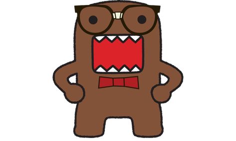 Domo Painting, Domo Wallpaper Desktop, Domo Drawing, Domo Icon, Domo Sticker, Sketchbook Collage, Domo Kun, Cute Typography, Sketchbook Cover