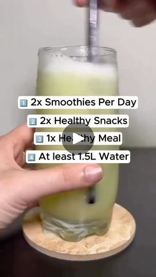 Green Smoothie Diet, Detox Waters, Smoothie Diet Challenge, Detox Smoothie Recipes, Yummy Smoothie Recipes, Easy Detox, New Lifestyle, Smoothie Diet Plans, Diet Program