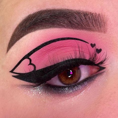 Make Up Designs, Eyeliner Designs, Black Eyeliner Pencil, Face Charts, Day Makeup Looks, Punk Makeup, Make Up Tutorials, Eyeliner Waterproof, Cute Eye Makeup