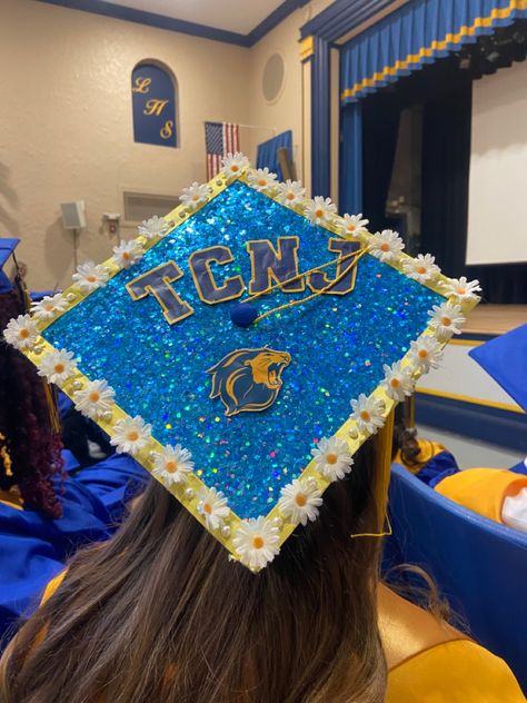 Tcnj Grad Cap, Grad Caps, Cap Ideas, Grad Cap