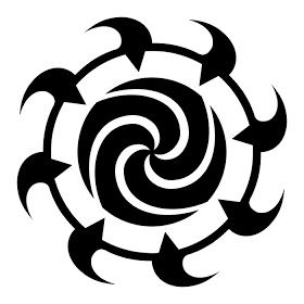 Gara Symbol Tattoo, Bleach Symbol Tattoo, Otsutsuki Clan Symbol, Demon Slayer Destroy Symbol, Clan Symbols, Legend Of Zelda Triforce Symbol, Ankh Tattoo, Circular Tattoo, Mangekyou Sharingan