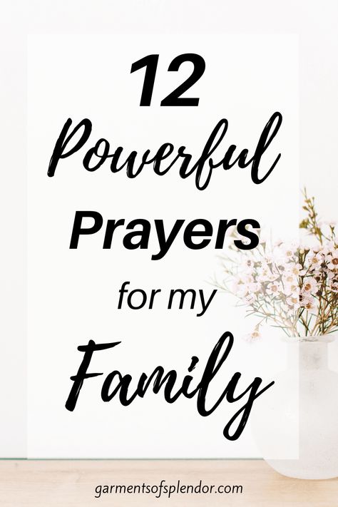 Prayers For Your Family, Prayer Family, Prayers For Family, Prayer For Wife, Ways To Pray, Prayer For Mothers, Prayer For My Family, Praying For Your Family, Prayer For Husband