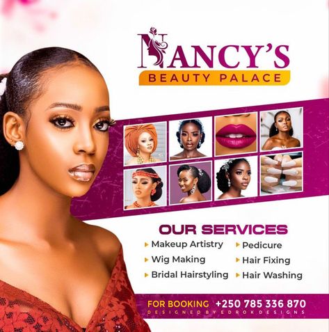 Business flyer Hairdresser Banner Design, Hair Dressing Salon Design, Salon Flyer Design Ideas, Saloon Poster Design, Make Up Flyer Design, Makeup Banner Design, Saloon Flyer Design, Salon Banner Design, Beauty Salon Flyer Design