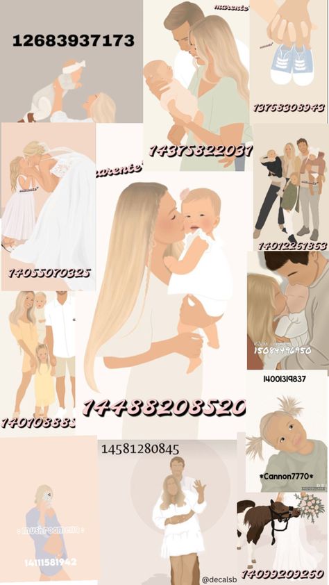 Cute Picture Codes For Bloxburg, Berry Avenue Decals Codes Family Photos, Photo Codes Berry Ave, Modern Berry Avenue Picture Codes, Codes Berry Ave Pictures, Family Berry Avenue Codes Pictures, Family Picture Bloxburg Code, Family Codes Berry Ave, Codes For Pictures Bloxburg