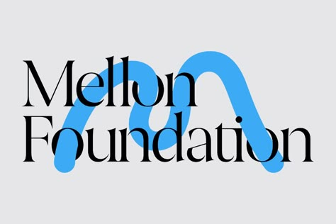 The Mellon Foundation Shakespeare In The Park, Foundation Logo, Foundation Brands, 2022 Design, Typo Design, Human Touch, Logo And Identity, Brand Development, Environmental Graphics