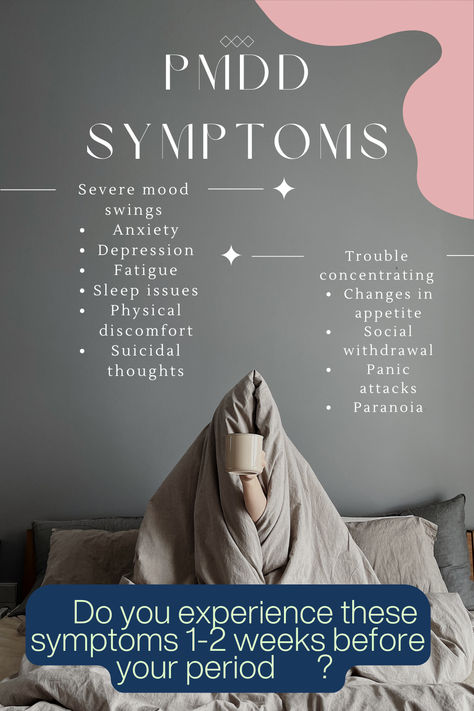 Pmdd Humor, Period Fatigue, Signs Of Ocd, Premenstrual Dysphoric, Pmdd Symptoms, Increase Serotonin, Sleep Issues, Mental And Emotional Health, Mood Swings