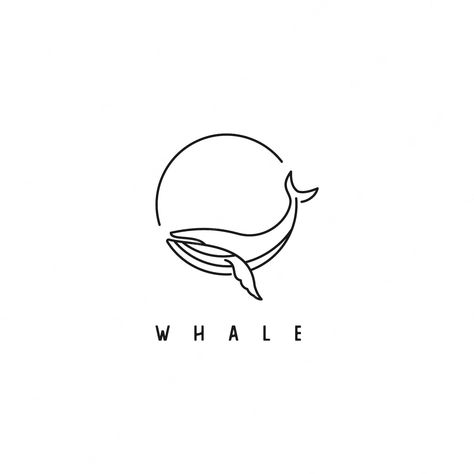 Whale Logo Design, Whale Sketch, Tropical Turtle, Dolphin Logo, Turtle Logo, Sea Logo, Whale Drawing, Sunset Logo, Big Whale