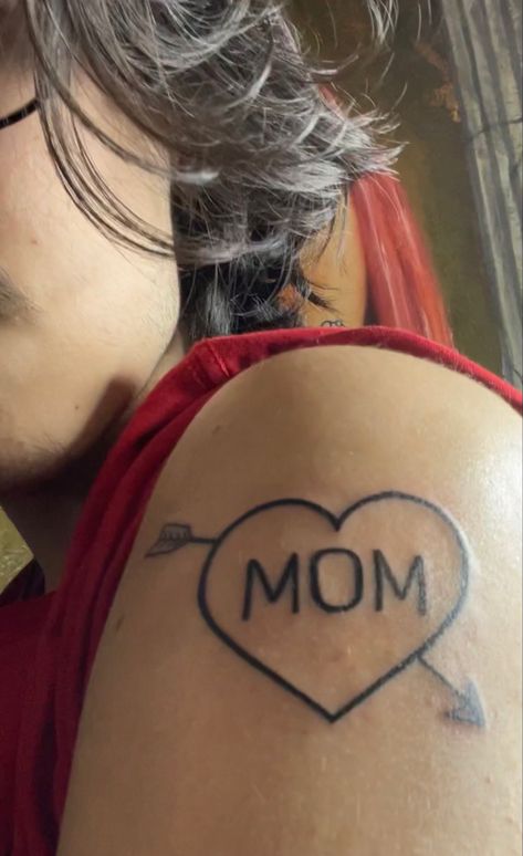 tattoo mom arrow heart Mom Heart Arrow Tattoo, I Heart Mom Tattoo, Mom In Heart Tattoo, Heart Patchwork Tattoo, Arrow Heart Tattoo, Heart With Arrow Tattoo, Heart And Arrow Tattoo, Heart Name Tattoo, Tattoos In Memory Of Mom