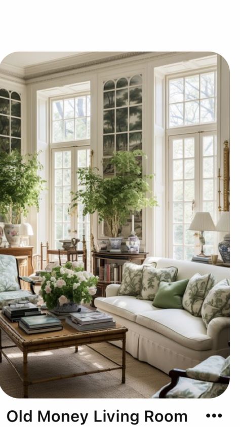 Old Money Living Room, Summer Boards, England Street, French Country Living, French Country Living Room, Chi Town, Nancy Meyers, Classic Living Room, Modern Farmhouse Living Room