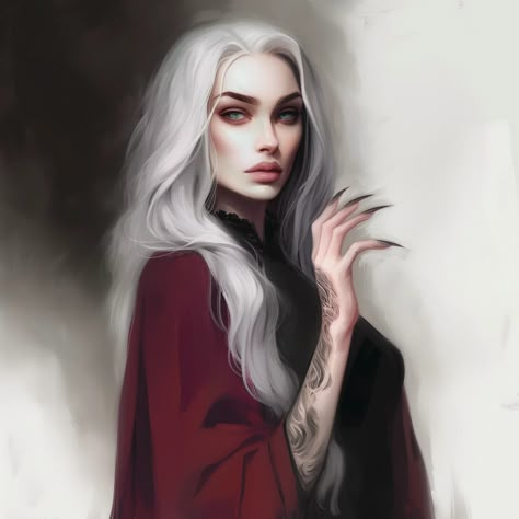 White Haired Witch, Aelin Ashryver Galathynius, My Fantasy World, Minor Character, Fantasy Pictures, Witch Art, Contemporary Sculpture, Fantasy Clothing, Character Creation