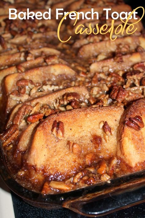 Berry French Toast Casserole, Pumpkin French Toast Casserole, French Toast Casserole Easy, Baked French Toast Casserole, French Toast Casserole Overnight, Baked French Toast, French Toast Casserole Recipes, Pumpkin French Toast, Paula Deen Recipes