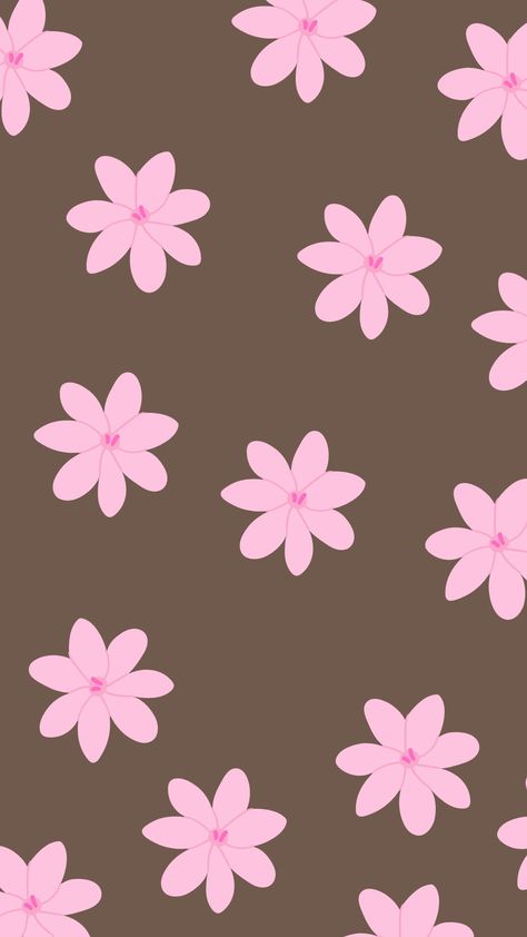 Pink And Brown Wallpaper, Iphone Wallpaper Yellow, Pink Flowers Wallpaper, Iphone Lockscreen Wallpaper, Iconic Wallpaper, Red Daisy, Hd Wallpaper Iphone, Cool Backgrounds Wallpapers, Brown And Pink