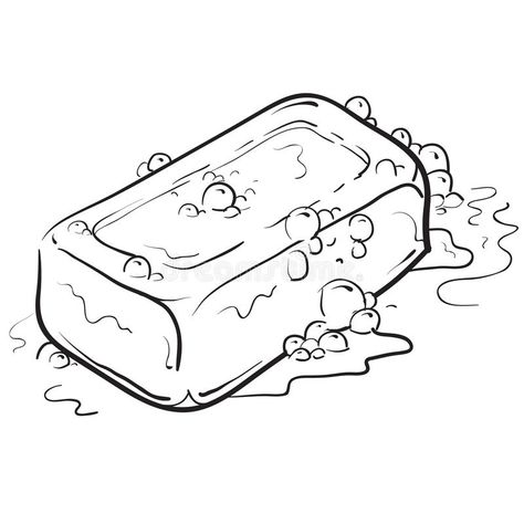 Soap and bubbles illustration. Doodle style soap with bubbles bathroom vector il , #Sponsored, #illustration, #Doodle, #Soap, #bubbles, #bathroom #ad Soap Drawing, Dishes Drawing, Bubbles Illustration, Drawing Kitchen, Easy Hand Drawings, Pirate Coloring Pages, Bubble Drawing, Ap Drawing, Learning Games For Kids