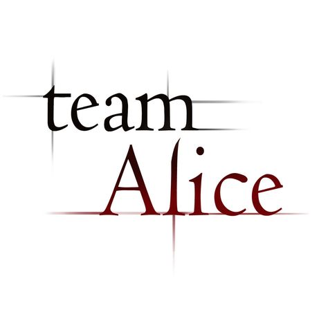 Team Alice Team Edward, Alice Cullen, The Future, Black