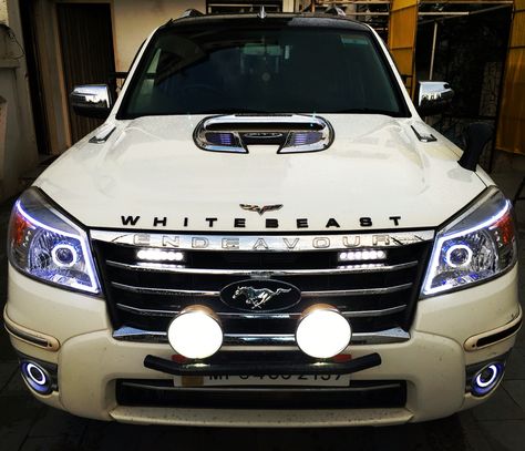 @syedfaizmubarak's #whitebeast #ford #endeavour #extremely #powerful #most #sexy #car #bhopal #madhyapradesh #india. Ford Endeavour turned into White Beast by Syed Faiz Mubarak. Ford Endeavour Modified, Ford Endeavour, Ford Everest, Madhya Pradesh, Skydiving, Modified Cars, Mercedes Benz, Suv Car, Garage