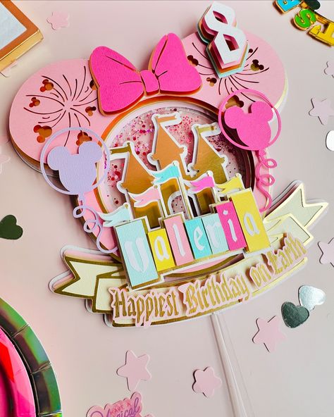 Bring Disney Magic to Your Special Day! Custom Disneyland Cake Toppers “Perfect for birthdays, weddings, and more!” ✨Dream big and celebrate in style with our custom Disneyland-themed cake toppers! Whether it’s a birthday, wedding, or any magical occasion, our toppers bring the wonder of Disney to life on your cake. 🎂🧁✨ Tag someone who loves Disney! 💫 #DisneyMagic #DisneylandCakeTopper #DisneyInspired #MagicalCelebrations #CustomCakeToppers #DisneyParty #DisneyBirthday #CakeDecorating #... Disneyland Theme Birthday Cake, Pastel Disneyland Birthday, Disneyland Birthday Backdrop, Disneyland Cake, Disneyland Cake Topper, Cake Topper Encanto Disney, 3d Cake Toppers, 3d Cake, Disney Birthday