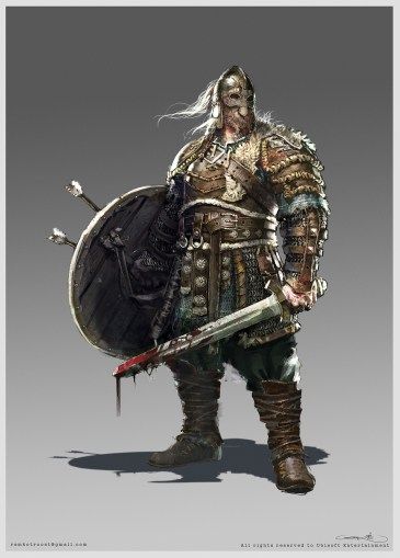 Viking Warrior Art, For Honor Viking, For Honor Characters, Viking Character, Warrior Art, Viking Culture, 다크 판타지, Viking Art, For Honor