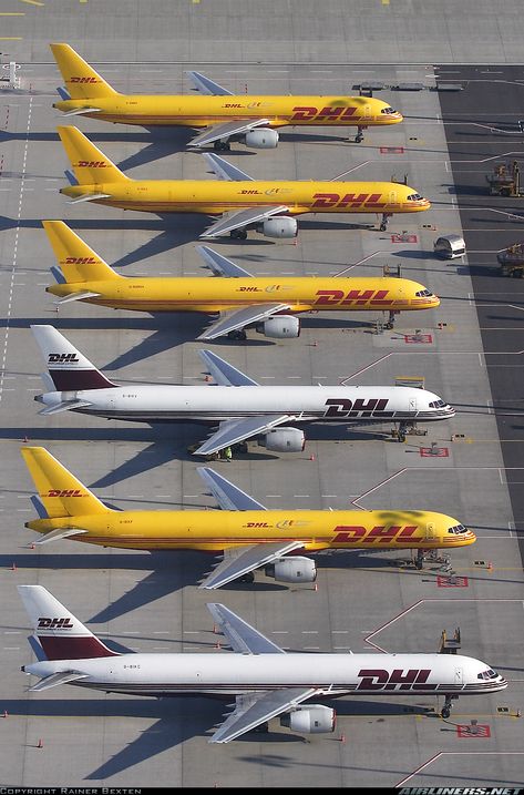 Boeing 757-236(SF) - DHL (DHL Air) | Aviation Photo #1579608 | Airliners.net Dhl Express, Boeing 757, Airline Logo, Cargo Airlines, Air Photo, Cargo Aircraft, Chevy Monte Carlo, Boeing Aircraft, Passenger Aircraft