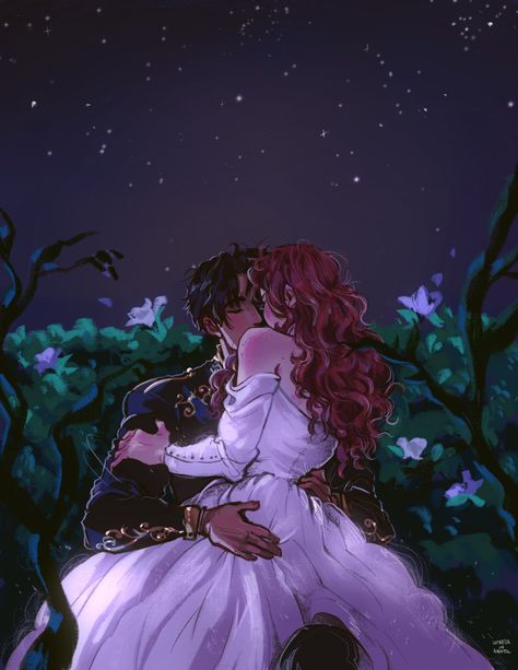 Under The Oak Tree, From Blood And Ash, Blood And Ash, Fantasy Couples, The Cruel Prince, Romance Art, Arte Inspo, Cute Couple Art, Arte Fantasy