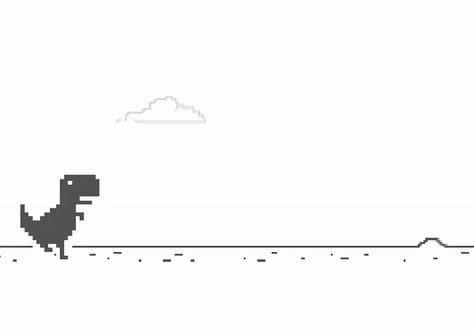 Dino Chrome, Chrome Dino Game, Google Gif, Game Dino, Dinosaur Game, No Internet Connection, Gif Background, Runner Games, Dinosaur Games