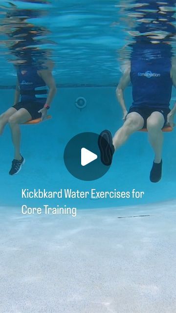 PoolFit on Instagram: "Grab a kickboard and train your core in the pool. Not sure how? Join Jackie in Kickboard Boot Camp, a 50-minute Poolfit water exercise video. Link in bio." Pool Excercises Workouts, Aqua Exercises, Water Aerobic Exercises, Water Aerobics Workout, Swimming Pool Exercises, Pool Exercises, Aqua Aerobics, Pool Exercise, Exercise Pool