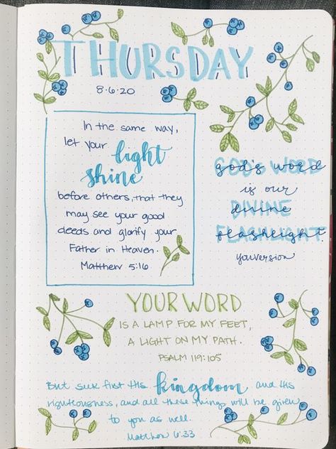 Aesthetic 2022 July Bullet Journal Theme Ideas ⋆ Sheena of the Journal Blueberry Bullet Journal, Kirby Simple, Bullet Journal Bible Study, July Doodles, Bible Goals, Bible Bullet Journaling, Bullet Journal Theme Ideas, Journal Theme Ideas, July Bullet Journal