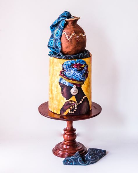 Have you seen our beautiful range of Shweshwe and African inspired wafer paper, edible fabric and edible printed icing sheets? Create your African dream cake with our African inspired designs. ORDER HERE: https://www.crystalcandy.co.za/product-category/shweshwe/ cake by @sweetjoy_cakes #africancakes #southafrica #heritageday #africandesigns #customcake #crystalcandysa African Cake Design, Edible Fabric, African Cake, Pattern Cake, Band Rings Women, Patterned Cake, Crystal Candy, 18th Birthday Cake, Beautiful Range