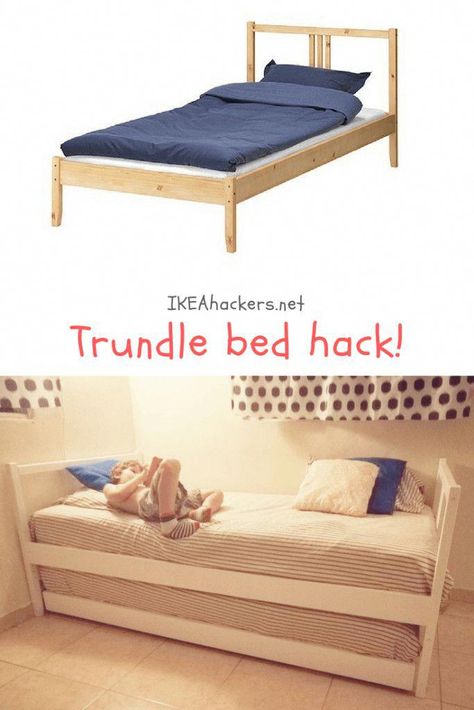 Outstanding "murphy bed ideas ikea guest rooms" information is readily available on our site. Check it out and you wont be sorry you did. #murphybedideasikeaguestrooms Ikea Trundle, Ikea Trundle Bed, Trundle Beds Diy, Ikea Fjellse, Build A Murphy Bed, Trundle Bed Frame, Ikea Kura Bed, Murphy Bed Ikea, Murphy Bed Ideas