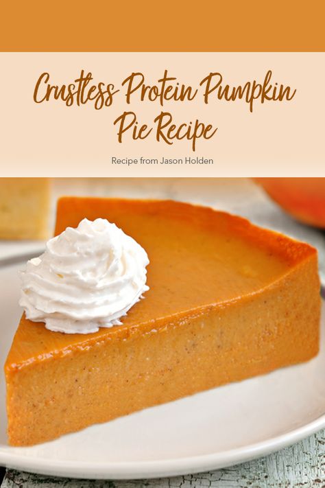 Crustless Protein Pumpkin Pie Recipe: 84 Calories & WLS-Friendly! : ObesityHelp Protein Pumpkin Pie, Pumpkin Pie Spice Recipe, Wls Recipes, Crustless Pumpkin Pie, Pumpkin Recipes Healthy, Bariatric Friendly Recipes, High Protein Desserts, Bariatric Eating, Pumpkin Pie Recipe