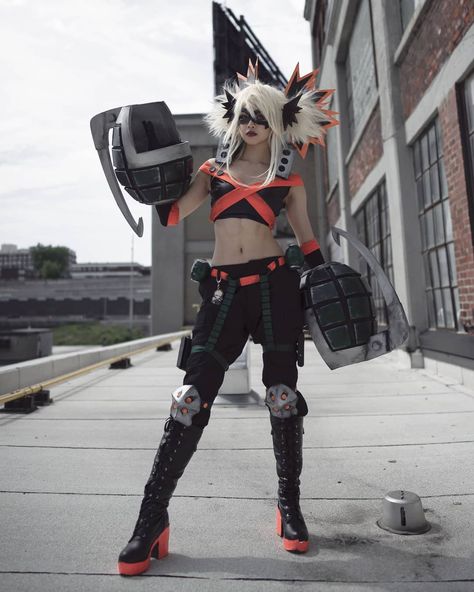 Female Bakugou, Bnha Bakugou, Bakugou Cosplay, Bakugou Katsuki, Boku No Hero, Boku No Hero Academia, Hero Academia