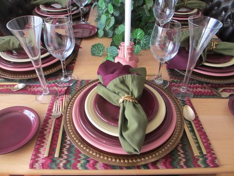 Fall dining table