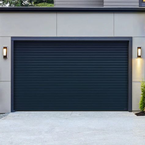 Electric Garage Doors | Electric Roller Garage Doors Gliderol Garage Doors, Aluminium Garage Doors, Garage Door Rollers, Electric Garage Doors, Front Door Inspiration, Wooden Garage Doors, Housing Ideas, Garden Seat, Door Inspiration