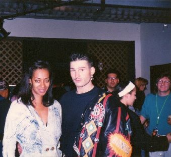 Nadine and Bryan of Color Me Badd Color Me Badd, Singing Group, Color Me, Academic Dress, Singing, Quick Saves, Beauty, Color