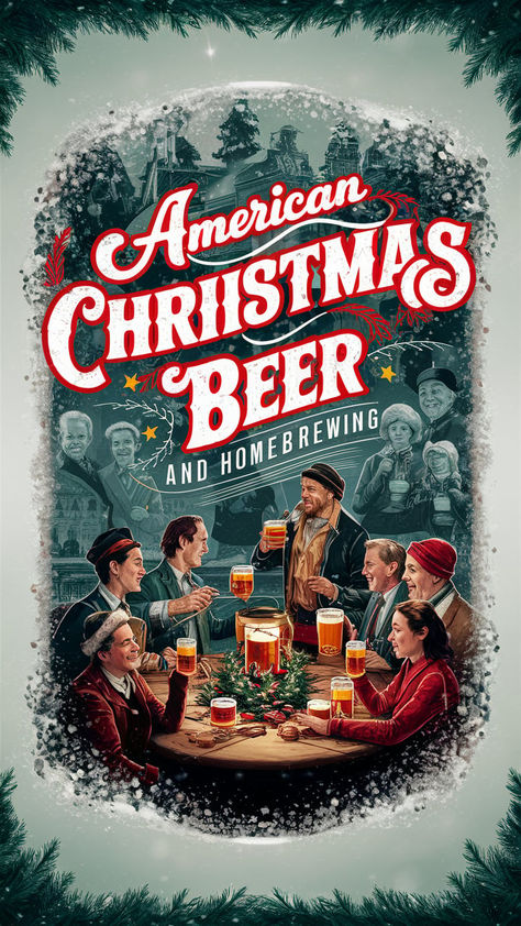 Beer Brewing Recipes, Beer History, Brewing Recipes, Christmas Beer, American Christmas, Ancient Recipes, American Beer, Beer Recipes, Beer Brewing