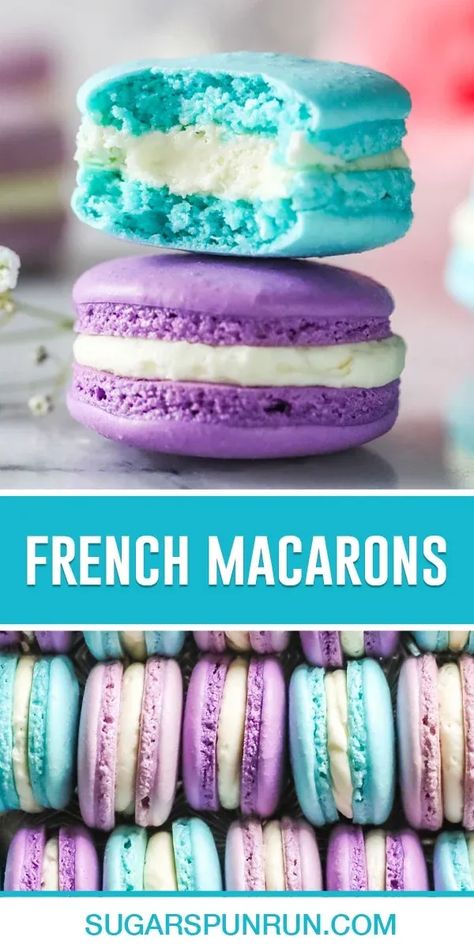 Easy Macaroons For Beginners, French Macaron Recipe, French Macaroon Recipes, Bridgerton Party, Sugar Spun Run, Macaron Recipes, French Macarons Recipe, French Baking, Macaron Cookies