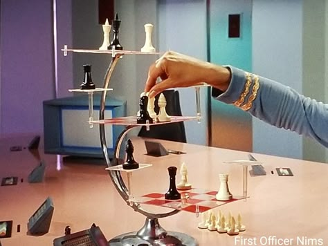 "Court Martial" s1 e20 Star Trek TOS 1967  Leonard Nimoy Spock hands     First Officer Nims Star Trek Aesthetic, Trek Aesthetic, 3d Chess, Film Star Trek, United Federation Of Planets, Star Trek Spock, Playing Chess, Future Games, Star Trek Images