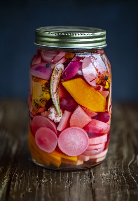 Amazuzuke. Quick Vinegar Japanese-style Pickles – Crazy Cucumber Sweet And Sour Pickles, Sweet Potato Patties, Making Sauerkraut, Japanese Pickles, Sour Pickles, Brine Recipe, Pickle Recipe, Fermentation Recipes, Fermented Vegetables