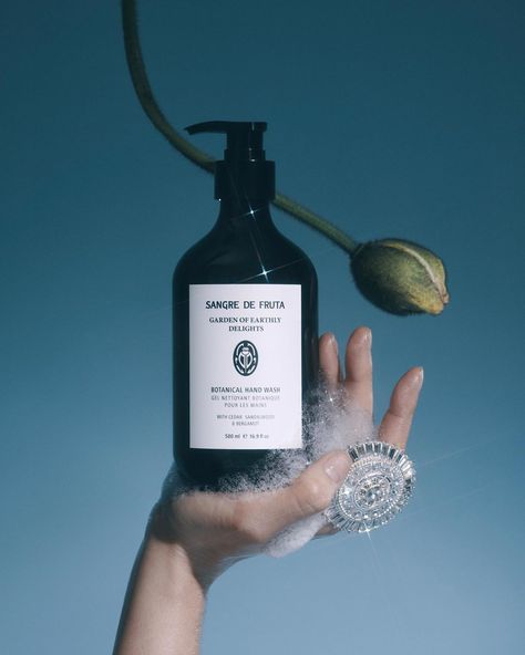 Sangre De Fruta Botanical on Instagram: “Bringing a little luxury to hand washing since 2018 ✌️🌱 Our best selling scent, Garden of Earthly Delights features local Cedar, Bergamot,…” Beauty Content Ideas, Essential Oil Extraction, Skincare Branding, Earthly Delights, Blueberry Fruit, Grapefruit Oil, Garden Of Earthly Delights, Cedarwood Oil, Chamomile Oil