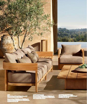 RH Source Books RH Outdoor 59 Rh Outdoor, Cozy Interior Design, Digital Publication, Teak Sofa, Landscape Architecture Design, Chair Side Table, Pool Furniture, Ottoman Sofa, Outdoor Deck