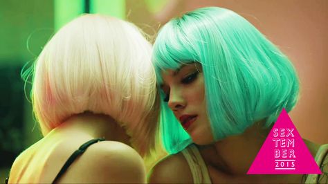 SEXtember: How the modern music video has given voice and hope to LGBTIQ communities | Meld Magazine #SEXtember Halsey Ghost, Ghost Halsey, Halsey Hair, You Just Realized, Ghost Videos, I Kissed A Girl, Halsey, Her Music, Hottest Celebrities