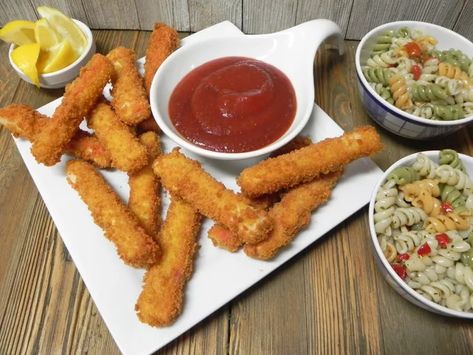 Crispy Fried Crab Sticks Recipe Fried Crab Sticks Recipe, Fried Crab Sticks, Fried Crab, Crab Sticks, Fried Chicken Cutlets, Crab Stick, Chicken Schnitzel, Pan Fried Chicken, Chicken Slices