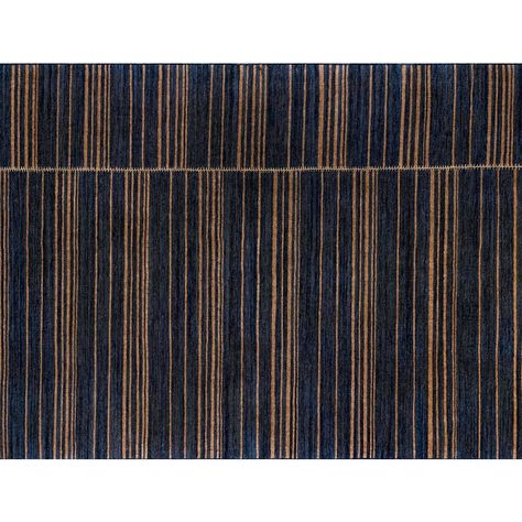 Duar Tofola Handwoven Rug, Indigo Blue Striped Rug, Lemieux Et Cie, Southwest Rugs, Jean Arp, Rug Inspiration, Short Fringe, African Mud Cloth, Handwoven Rug, Striped Rug