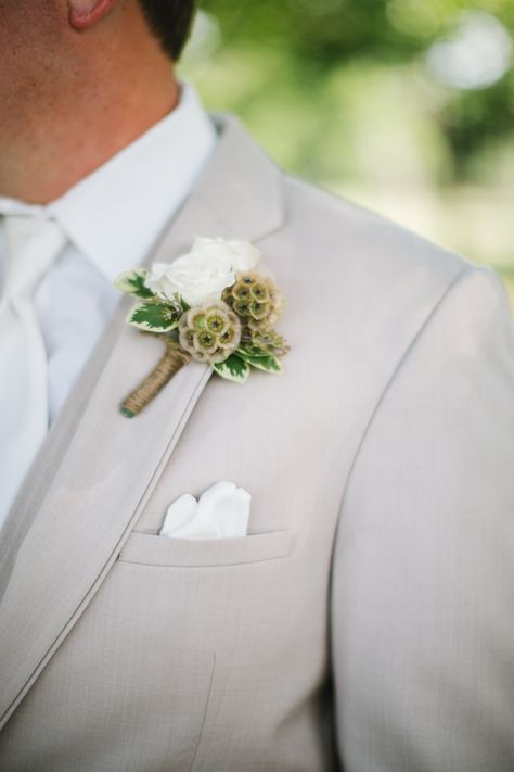 White Rose Boutonniere White Rose Boutonniere, Desert Bride, Scabiosa Pods, Small Roses, Texas Photo, Rose Boutonniere, Moon River, Boutonniere Wedding, Small Rose