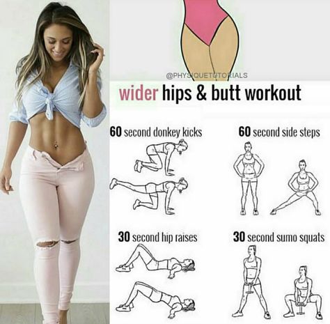 Wider Hips Wider Hips Workout, Wide Hip Workouts, Wider Hips, Small Waist Workout, Bum Workout, Summer Body Workouts, Body Workout Plan, Fitness Challenge, Hip Workout