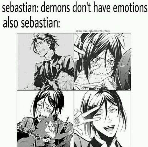 Black Butler Comics, Black Butler Meme, Black Butler Funny, Black Bulter, Black Butler Sebastian, Black Butler Manga, Black Butler Characters, Black Butler 3, Tous Les Anime