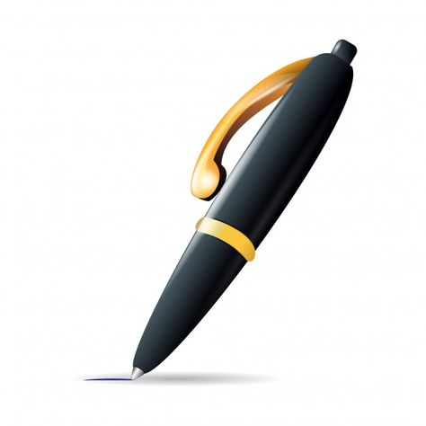 Ball point pen drawing line | Free Vector #Freepik #freevector #background Point Pen Drawing, Ball Point Pen Drawing, Circular Logo Design, Yellow Pen, Logo Circular, Business Pens, Pen Illustration, Circular Logo, Drawing Frames