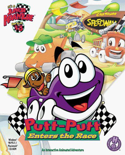 Putt-Putt Enters the Race : Humongous Entertainment : Free Download, Borrow, and Streaming : Internet Archive Old Computers, Car Games, Putt Putt, Old Games, The Race, Early Learning, Box Art, News Games, Back In The Day