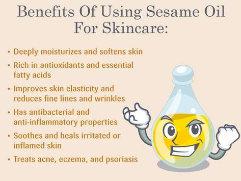 11 Proven Benefits of Sesame Oil For Skin Care | Femina.in Sesame Seed Oil Benefits, Sesame Oil For Skin, Sesame Seeds Benefits, Benefits Of Sesame Oil, Carrier Oil Benefits, Oil For Skin Care, Clearing Acne, Oil For Skin, Black Skin Care